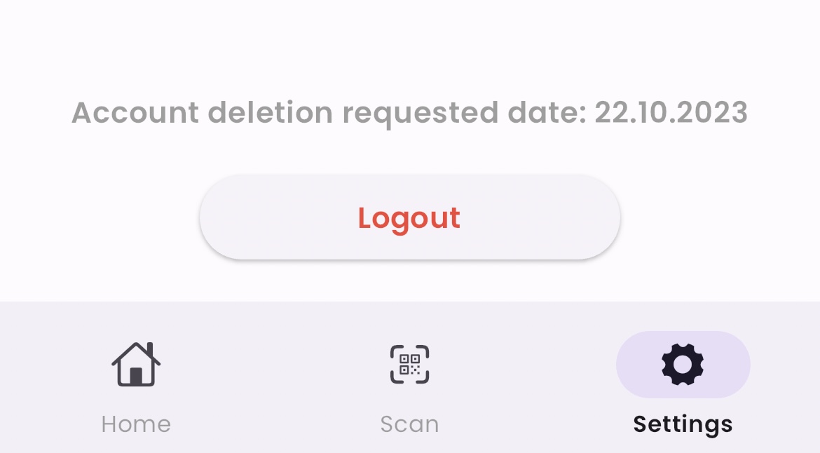 delete reqeusted date